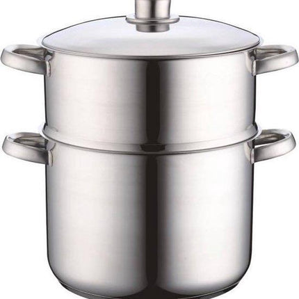 Swiss Pro+ - Couscous Pan - 12 Liter - RVS (Roestvrij Staal)