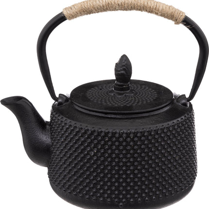Secret de Gourmet Theepot - gietijzer - 1 liter - zwart