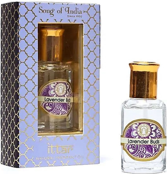 Song of India - Lavendel - knoppen - Ayurveda - Geurolie - Parfum - 10 ml