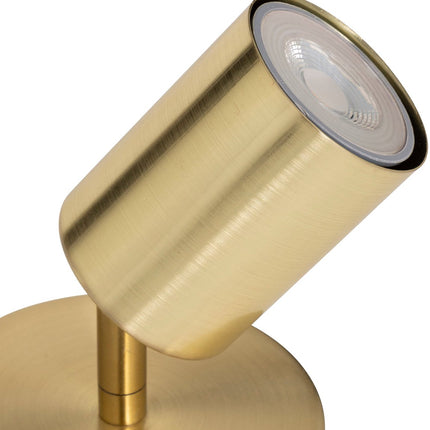 Atmosphera Vico Wandlamp - Ø10xH14cm - Goud