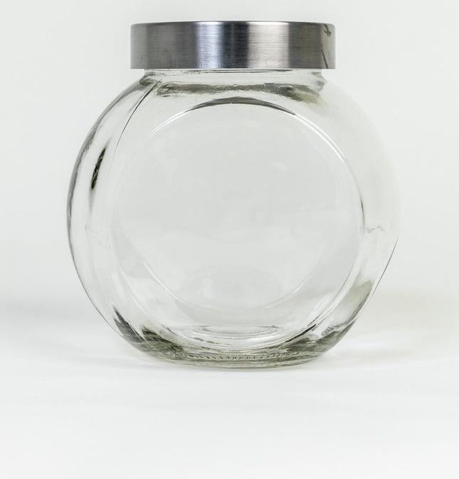 Glazen voorraadpot 1,5 l