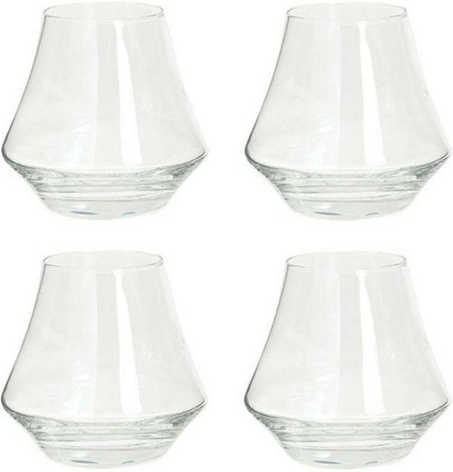 Secret de Gourmet - Whisky glazen - 4x - transparant - 290 ml