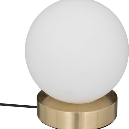 Atmosphera Tafellamp Dris D15x17cm - Wit/Goud - E14