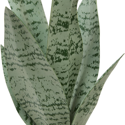 Atmosphera Kunstplant Sansevieria Chéri met keramische pot - Ø12xH38cm - Groen