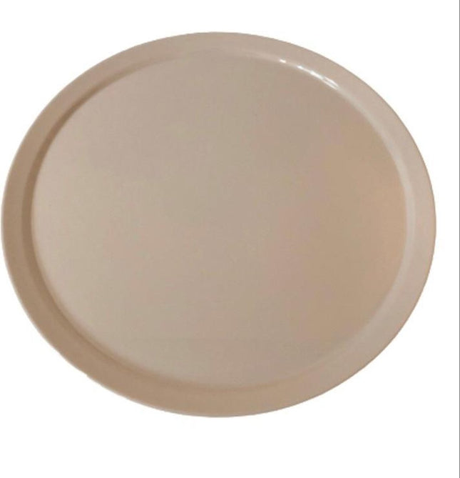 Melamine bord wit rond-Ø30