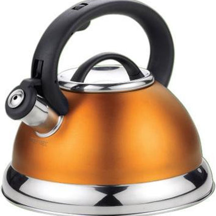 Kinghoff 3246 - Fluitketel - Oranje - 3L