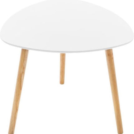 Atmosphera Créateur d'intérieur® koffietafel in set van 3 - salontafel - wit - hout - eik - woonkamer living