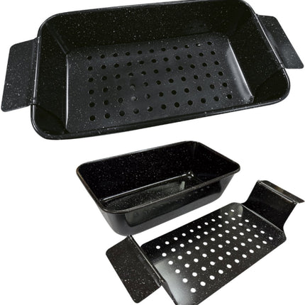 Kinghoff Bakblik 24 cm met Uitneembare Insert - Multifunctioneel Blik voor Brood, Cake, Ovenschotels - Bak Blik - Cakevorm - Bakvorm