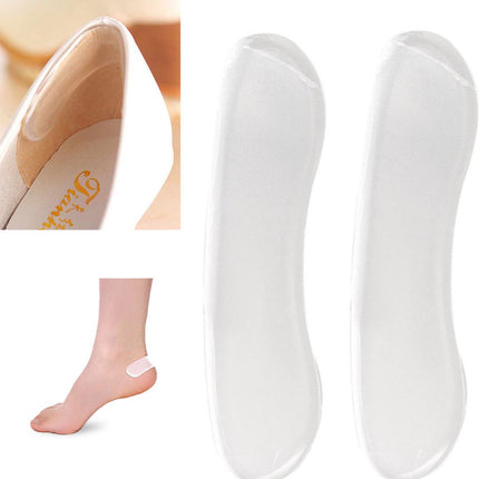 2x zelfklevende siliconen inzetstukken voor schoenen