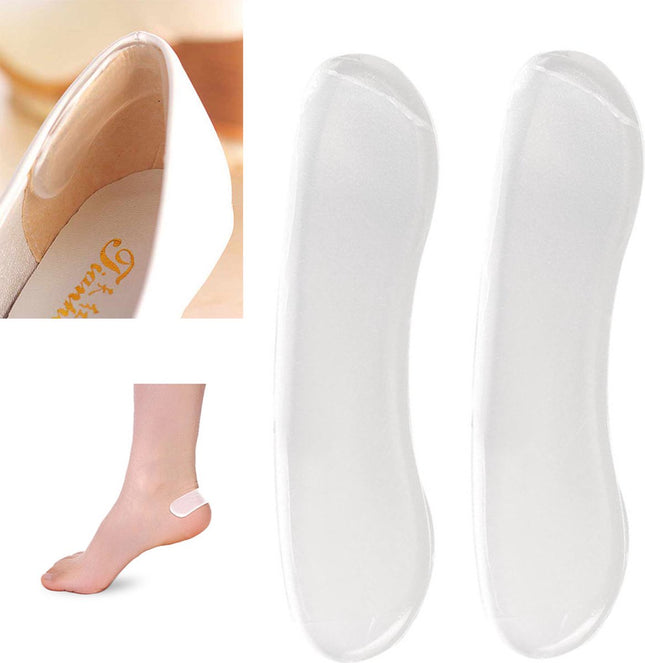 2x zelfklevende siliconen inzetstukken voor schoenen