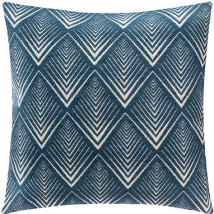 Atmosphera Créateur d'intérieur® - Sierkussen (hoes) chen chen geo bl 40x40, middenblauw