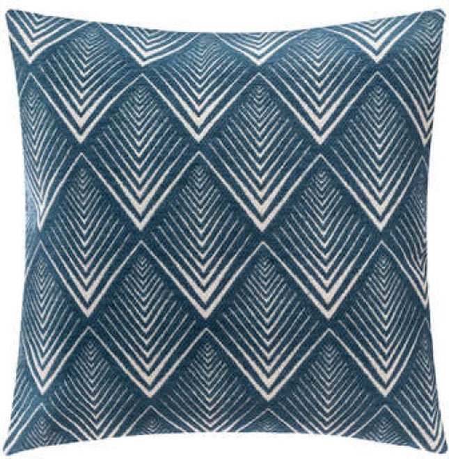 Atmosphera Créateur d'intérieur® - Sierkussen (hoes) chen chen geo bl 40x40, middenblauw
