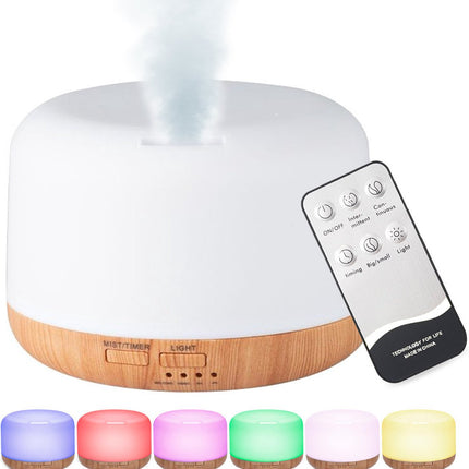Luchtbevochtiger diffuser aromatherapie rgb afstandbediening