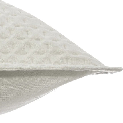 Atmosphera Bedsprei Dolce Vita - ivoor wit - 240 x 260 cm - polyester - luxe motief - plaid - met 2 kussenslopen