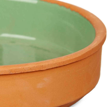 La Dehesa - Set 4x tapas/creme brulee schaaltjes terracotta/groen 16cm