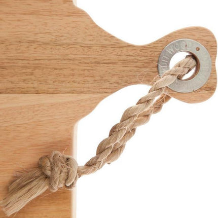 5Five Snijplank met handvat - 48 x 26 cm - mango hout - Serveerplank - Broodplank