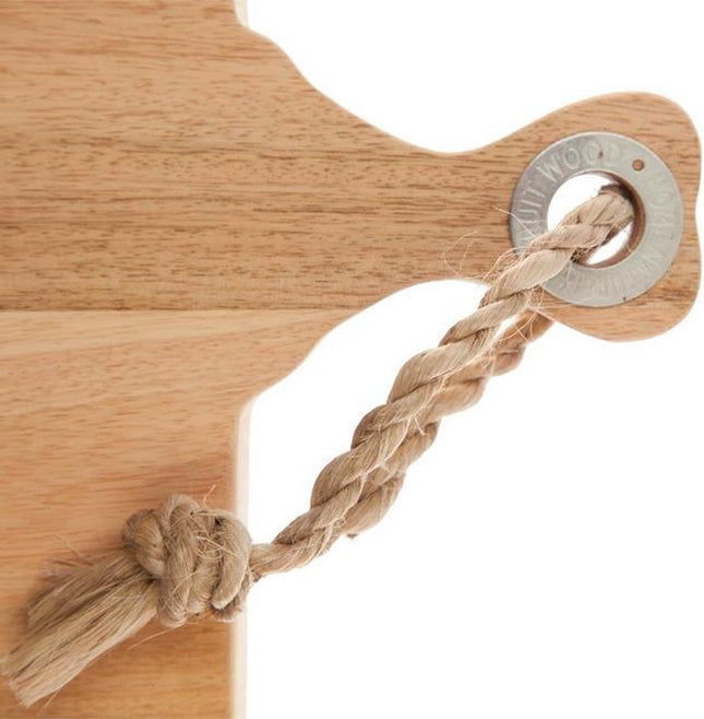 5Five Snijplank met handvat - 48 x 26 cm - mango hout - Serveerplank - Broodplank