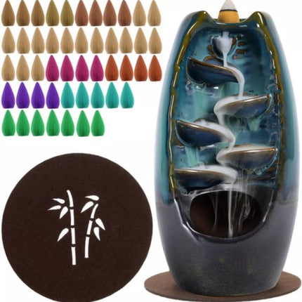Ruhhy Aromatische Geurbrander met Waterval Effect - Een Unieke Sfeermaker