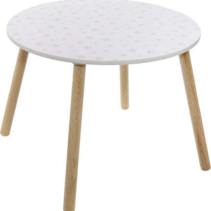 Tafel 60cm wit met print