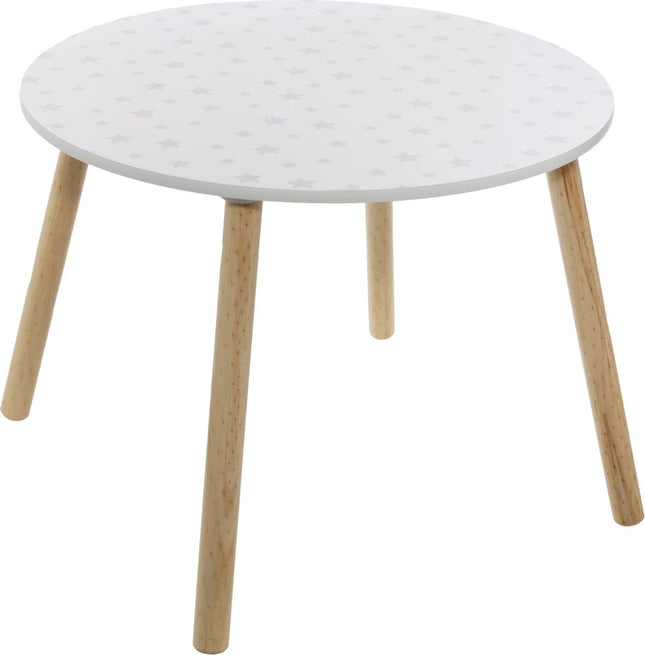 Tafel 60cm wit met print