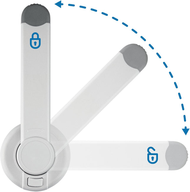 SIPO Toiletbril Slot met Sterke Tape - Veiligheidsslot tegen Openen voor Kinderen en Dieren - Snel te Monteren zonder Boren