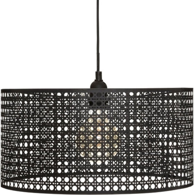 Atmosphera Design metalen hanglamp D38  zwart lamp