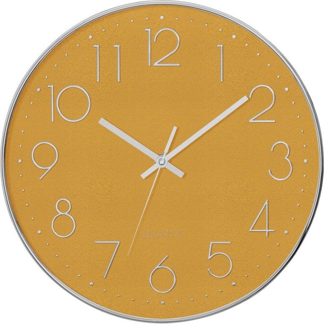 Atmosphera Stille wandklok voor de slaapkamer, klok met stil mechanisme, Ø 30 cm