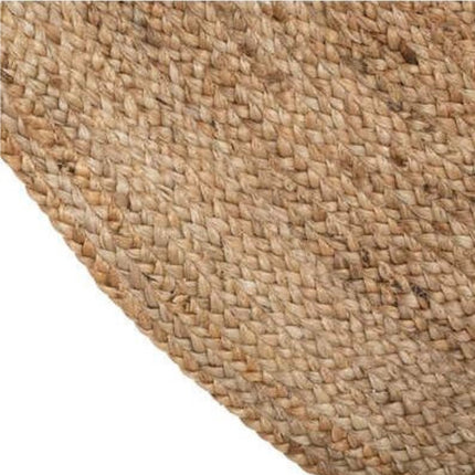 Jute vloerkleed 120cm | Rond Vloerkleed | Natuurlijk Vloerkleed | Boho Vloerkleed