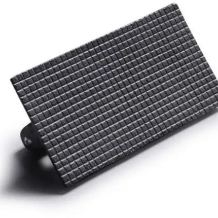 Gietijzeren Hamburgerpress XL – Zware Grill- en BBQ Press voor Hamburgers, Smashburgers en Vlees – Rechthoek – Met Houten Handvat - Vleespress - Press voor gegrilde groenten