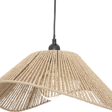 Atmosphera Hanglamp Myha - E27, niet inbegrepen - Ø45xH17cm - Beige