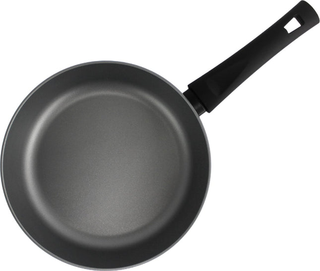 Brizoll Graphite Traditionele Koekenpan - 28 cm - Aluminium - Anti-aanbaklaag - Geschikt voor alle warmtebronnen