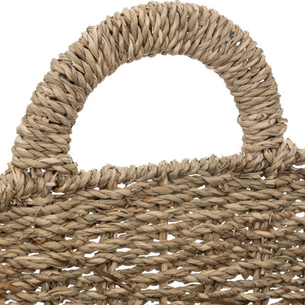 Atmosphera Cora Magazinehouder / Opberger - Naturel - Tijdschriftenhouder - H 40 cm