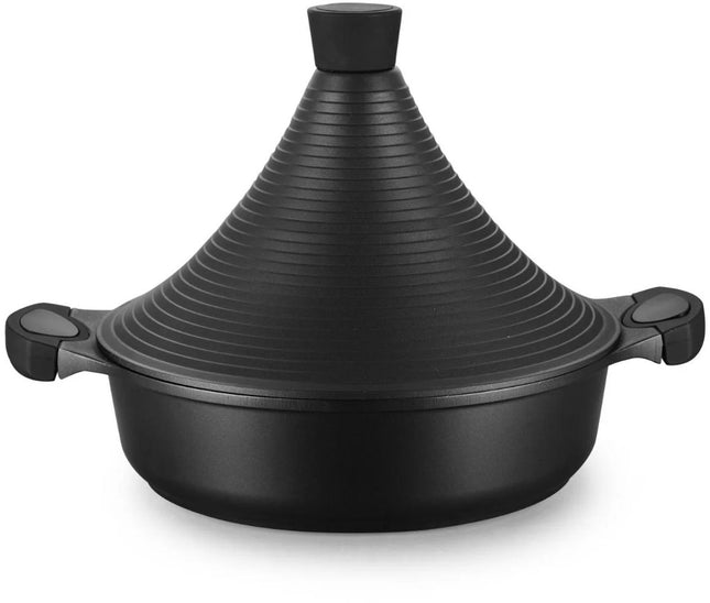 Ferveo Yasmina Tajine - 28cm - Zwart - Inductie