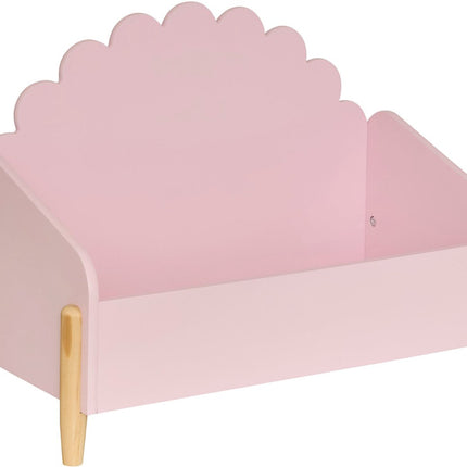 Atmosphera Kids Opbergkist Bloemen - 61x29x44cm - Roze