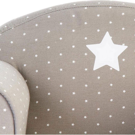 Klassieke Kinder Fauteuil Taupe