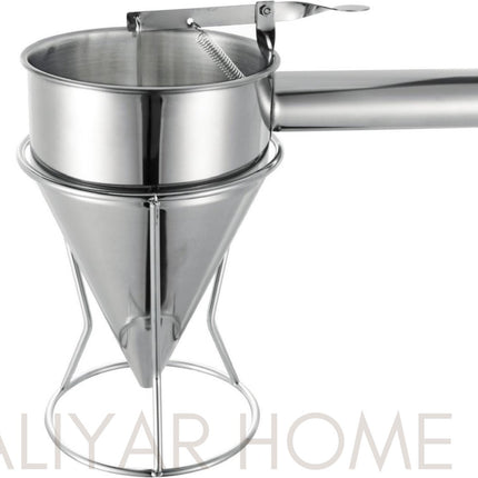 Beslagdispenser - Deegdispenser - Doseerspuit - RVS - Taarten - Pancakes - Muffins