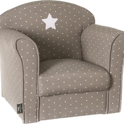 Klassieke Kinder Fauteuil Taupe