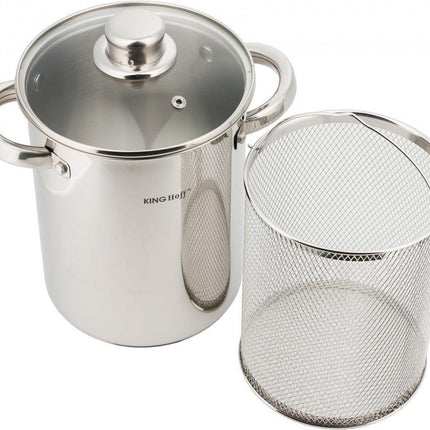 Kinghoff 3325 asperge pan - rvs - alle warmtebronnen
