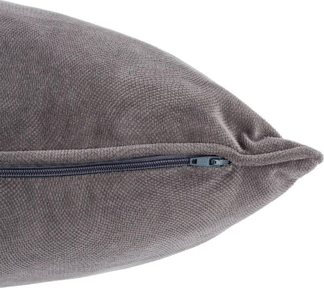 Atmosphera Bank/sierkussens Sophia - 2x stuks - 30 x 50 cm - polyester met rits