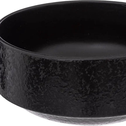 Secret de Gourmet Soepkommen/serveer schaaltjes - Loft - keramiek - D15 x H7 cm - antraciet - Stapelbaar