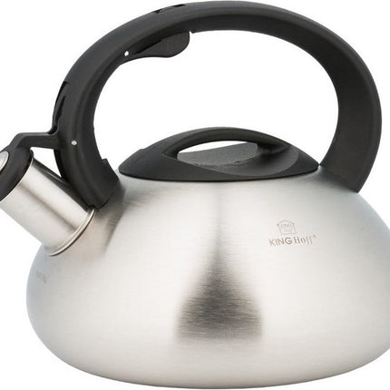Kinghoff 3269 - Fluitketel - RVS - Satijn - 3 liter