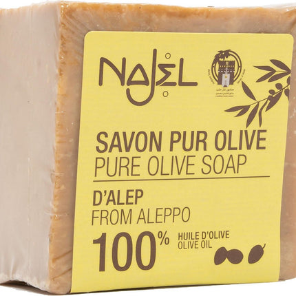 Najel - Aleppo puur olijf zeep - 170 g - Natuur Cosmetica - Biologisch
