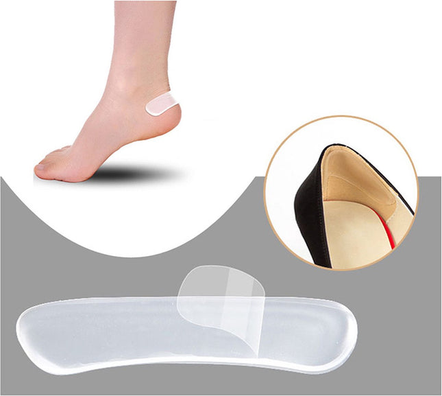 2x zelfklevende siliconen inzetstukken voor schoenen