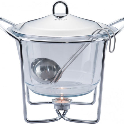Top Choice - voedselverwarmer - pot vorm - RVS