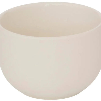 5Five Serveerplank acacia hout - met 3x luxe schaaltjes - D20 cm - tapas en saus schaaltjes - kleuren mix wit - hapjes plateau