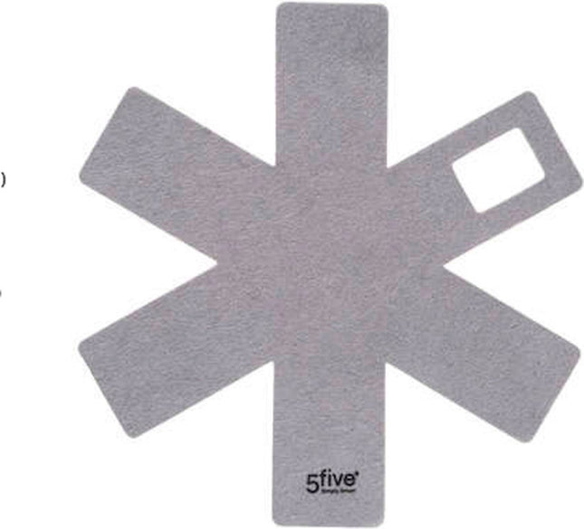 Koekenpanbeschermer 5five Simply Smart Pluche 6 Onderdelen