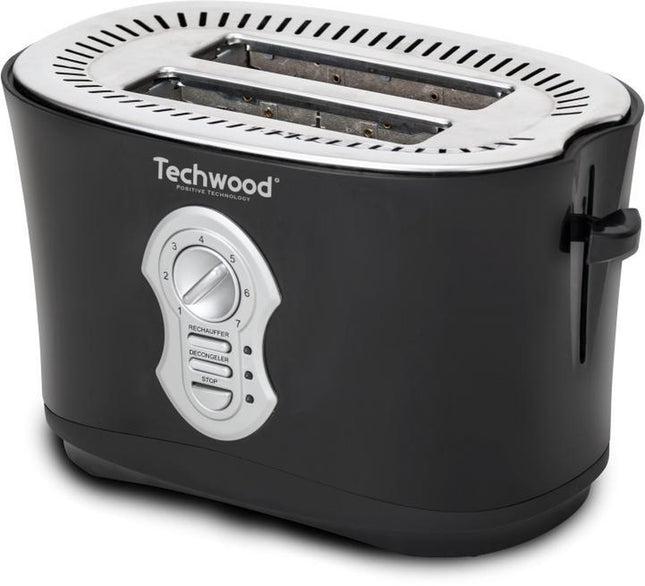 Techwood TGP806 - Broodrooster - 2-slots