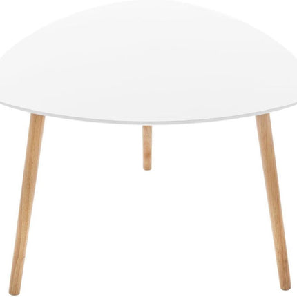 Atmosphera Créateur d'intérieur® koffietafel in set van 3 - salontafel - wit - hout - eik - woonkamer living