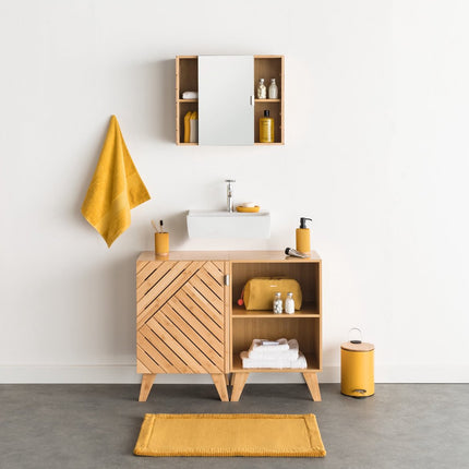 5Five Bamboe Modern Badkamerkast met modulaire Deur - Ideaal voor elke ruimte, groot of klein