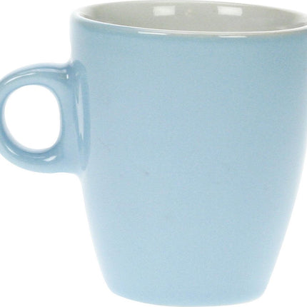 Cosy & Trendy Vicky Beker - 19 cl - Ø 7 cm x 8.5 cm - Lichtblauw - Set-6